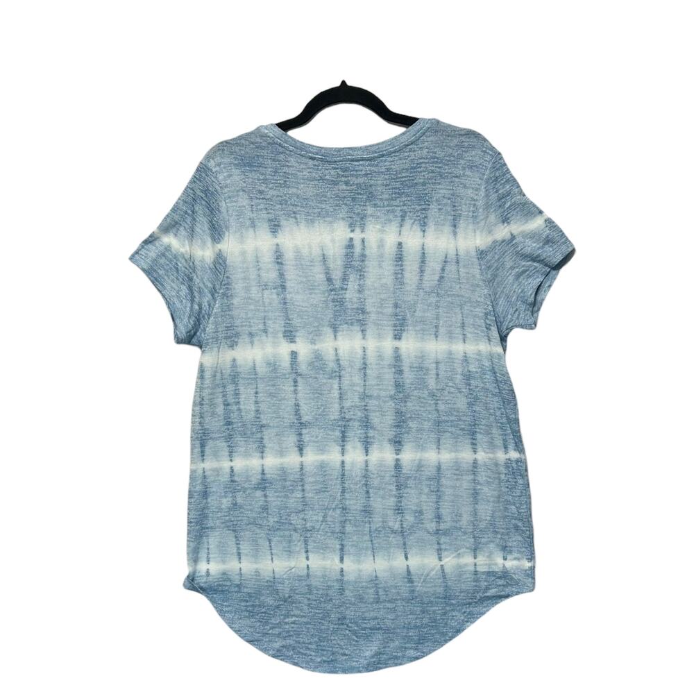 Market & Spruce Juuna Hi-Low Top NWT Women's Sz L Light Blue Tie Dye Stitch Fix - Picture 2 of 4